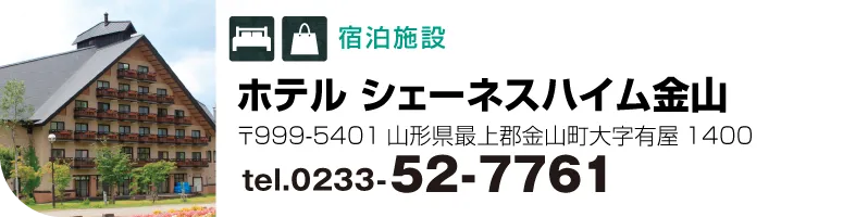 ホテル シェーネスハイム金山
