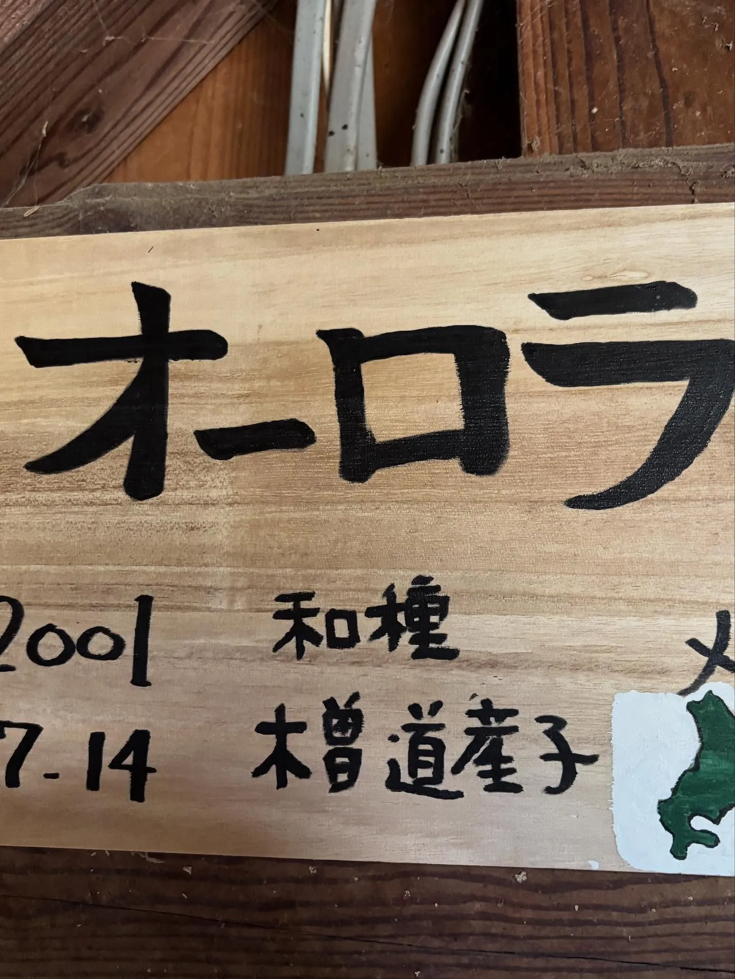 動物紹介4  オーロラ　24歳　牝　道産子