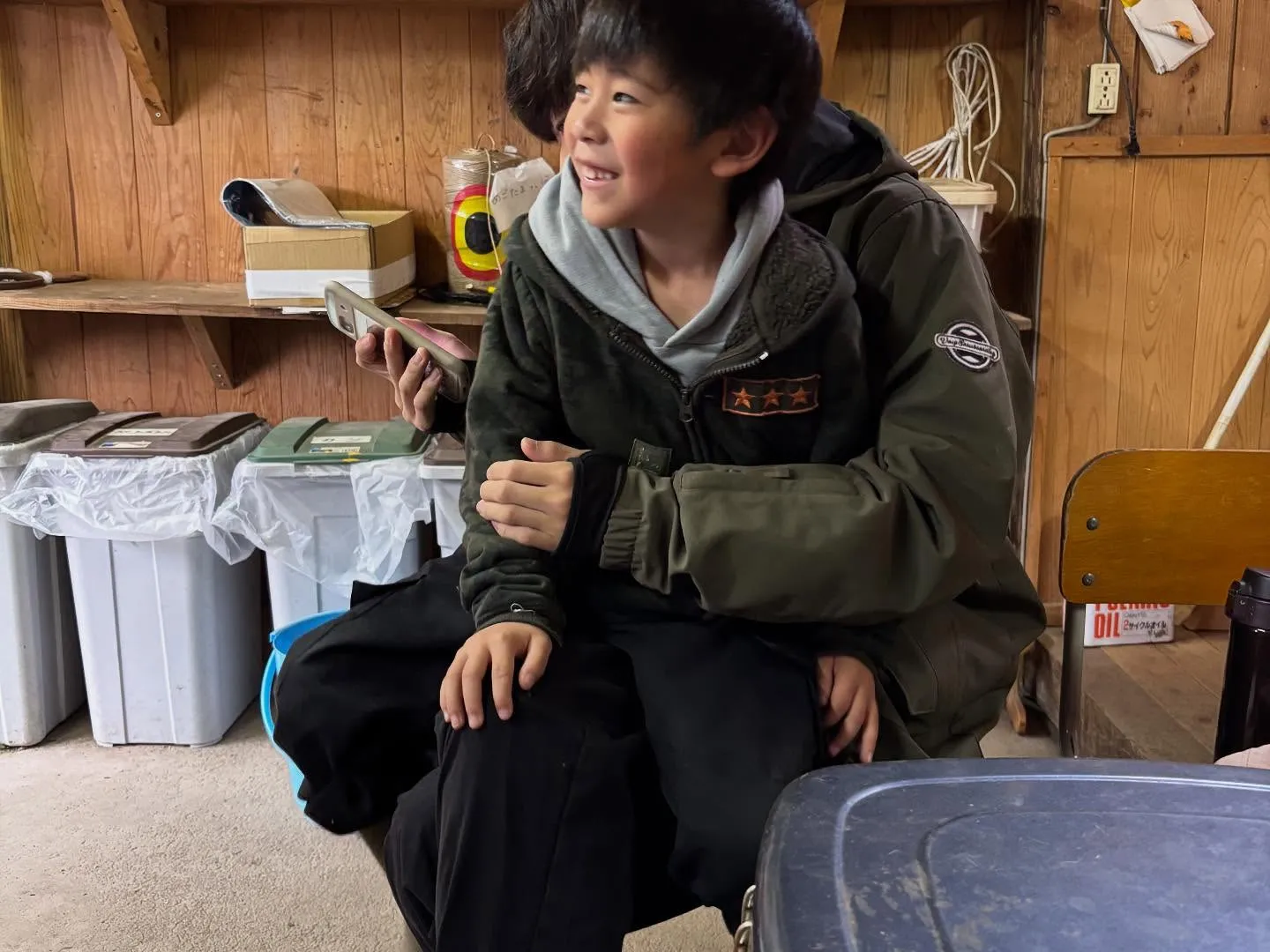 今日は子ども園から来たキリンちゃんのお世話！