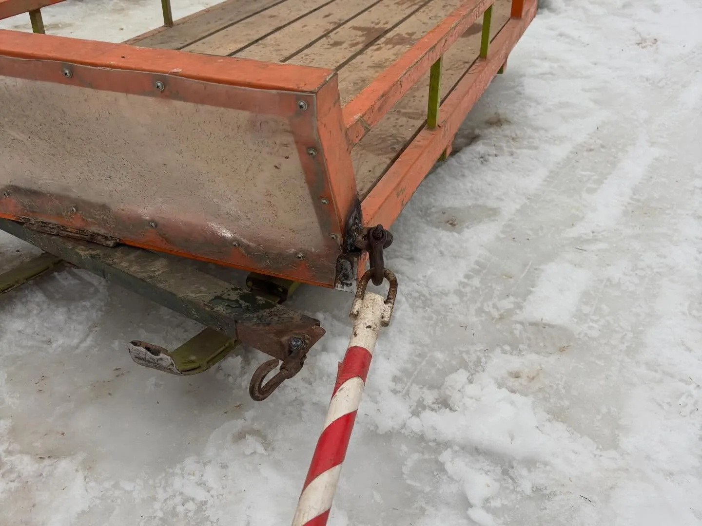 大先輩が作成した馬橇を頂きました！