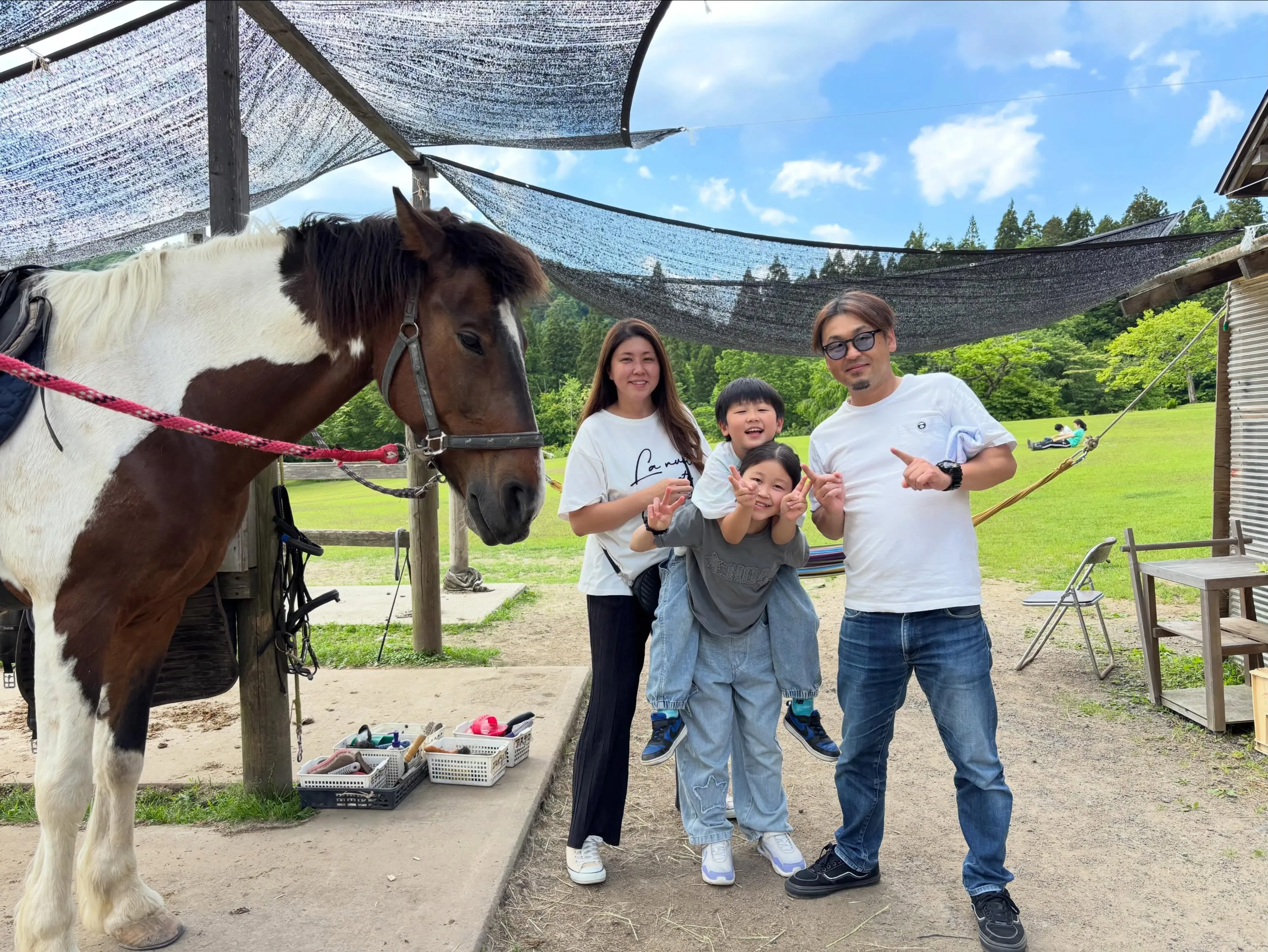 今日も素敵なご家族が来てくれました♪