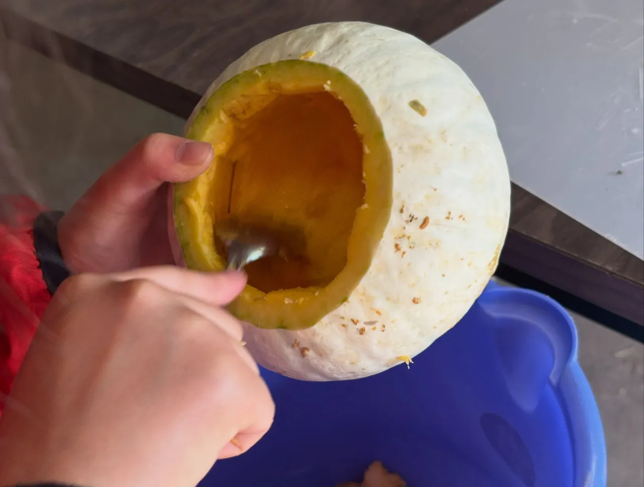 ハロウィンカボチャ🎃作ったよ！